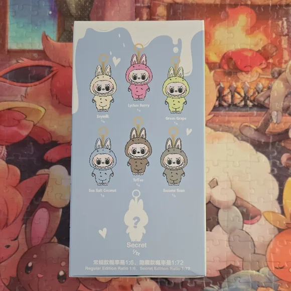 Exciting Macaron Labubu Vynil Plush Pendant Blind Box - Picture 4 of 5